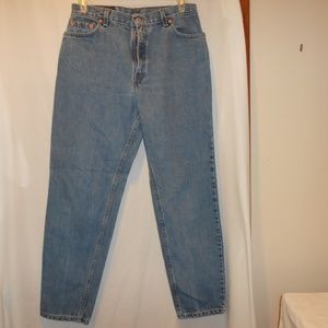 Levis 550 vintage tapered leg high waist